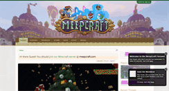 Desktop Screenshot of meepcraft.com